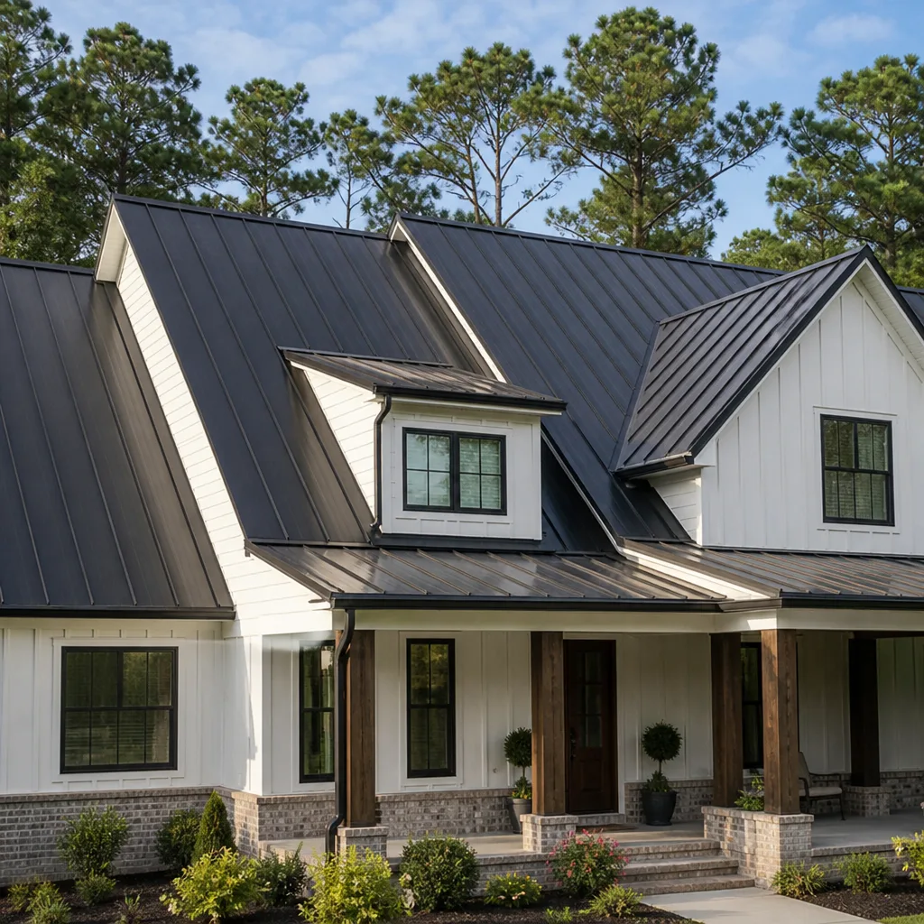 Metal roofing